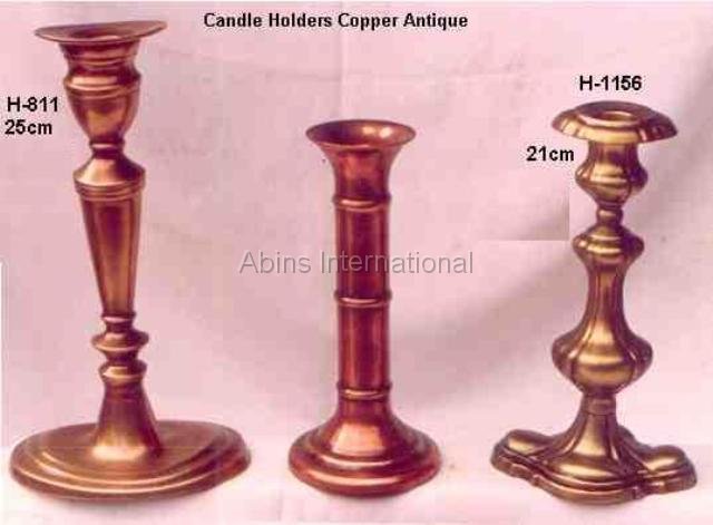 Candle holders Copper Antique finish.jpg